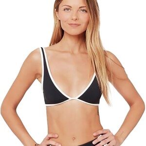 Brand new Lspace swim top with tags size Large